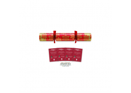 11" Snowflake RED Foil Board Cracker